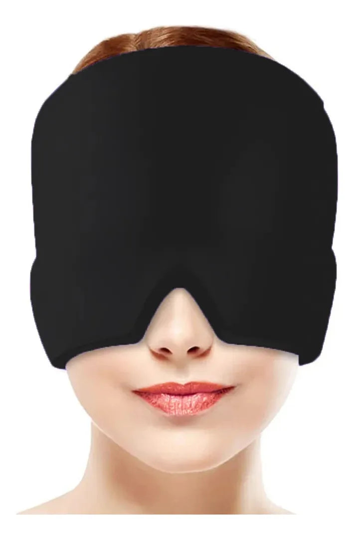 Touca Alívio Enxaqueca Dor De Cabeça Terapia Frio Quente Gel