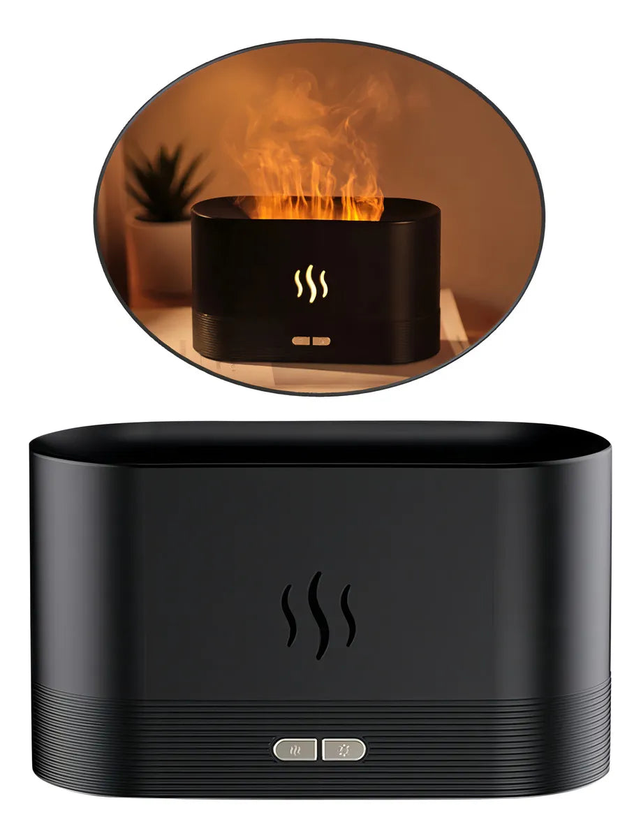 Humidificador de chama e difusor de aromas