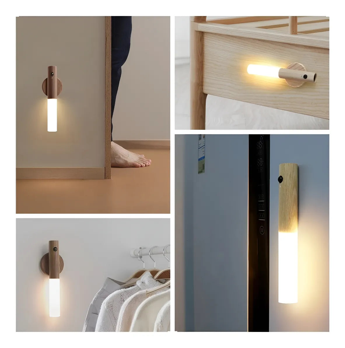 Luz portátil inteligente com sensor