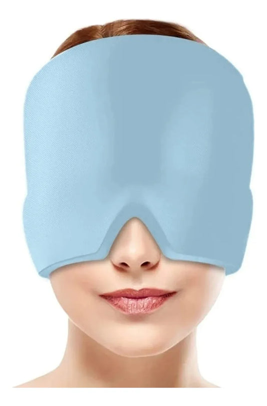 Touca Alívio Enxaqueca Dor De Cabeça Terapia Frio Quente Gel