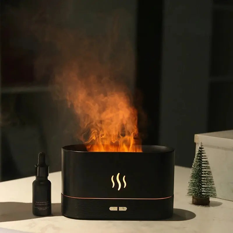 Humidificador de chama e difusor de aromas