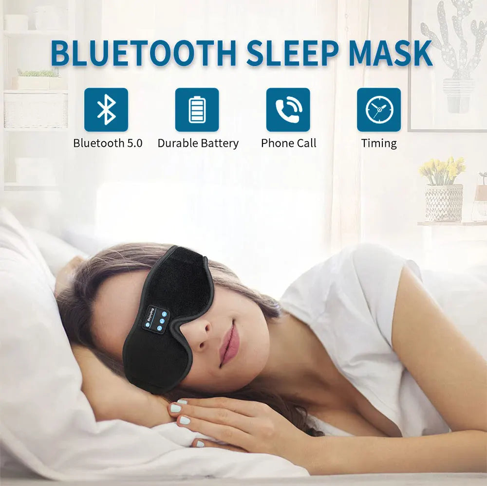 Máscara de Sono Bluetooth